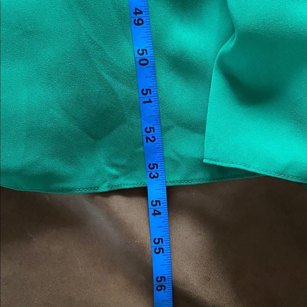 Ted Baker London Emerald Green Pleated Maxi Dress, Size 2 - Picture 10 of 14